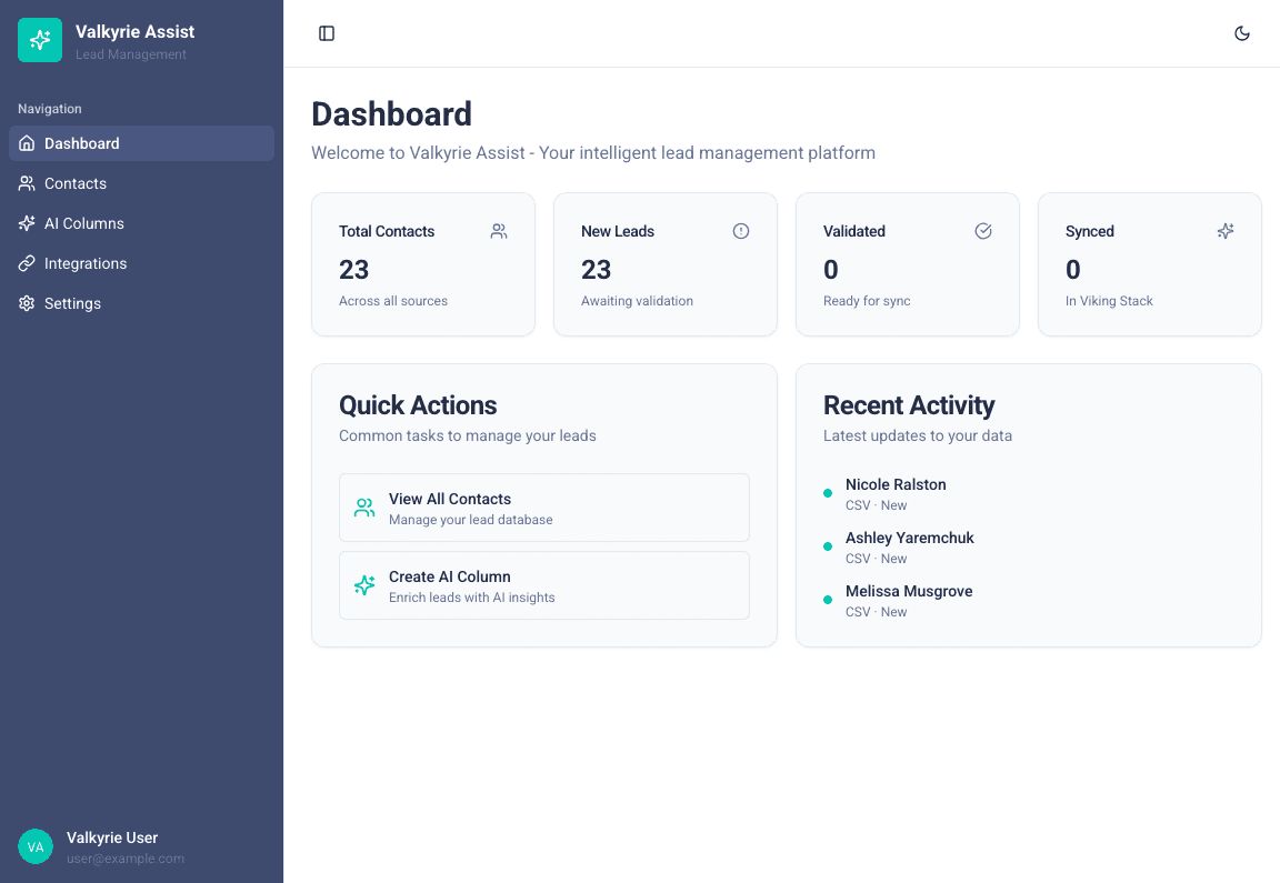 Valkyrie Assist screenshot